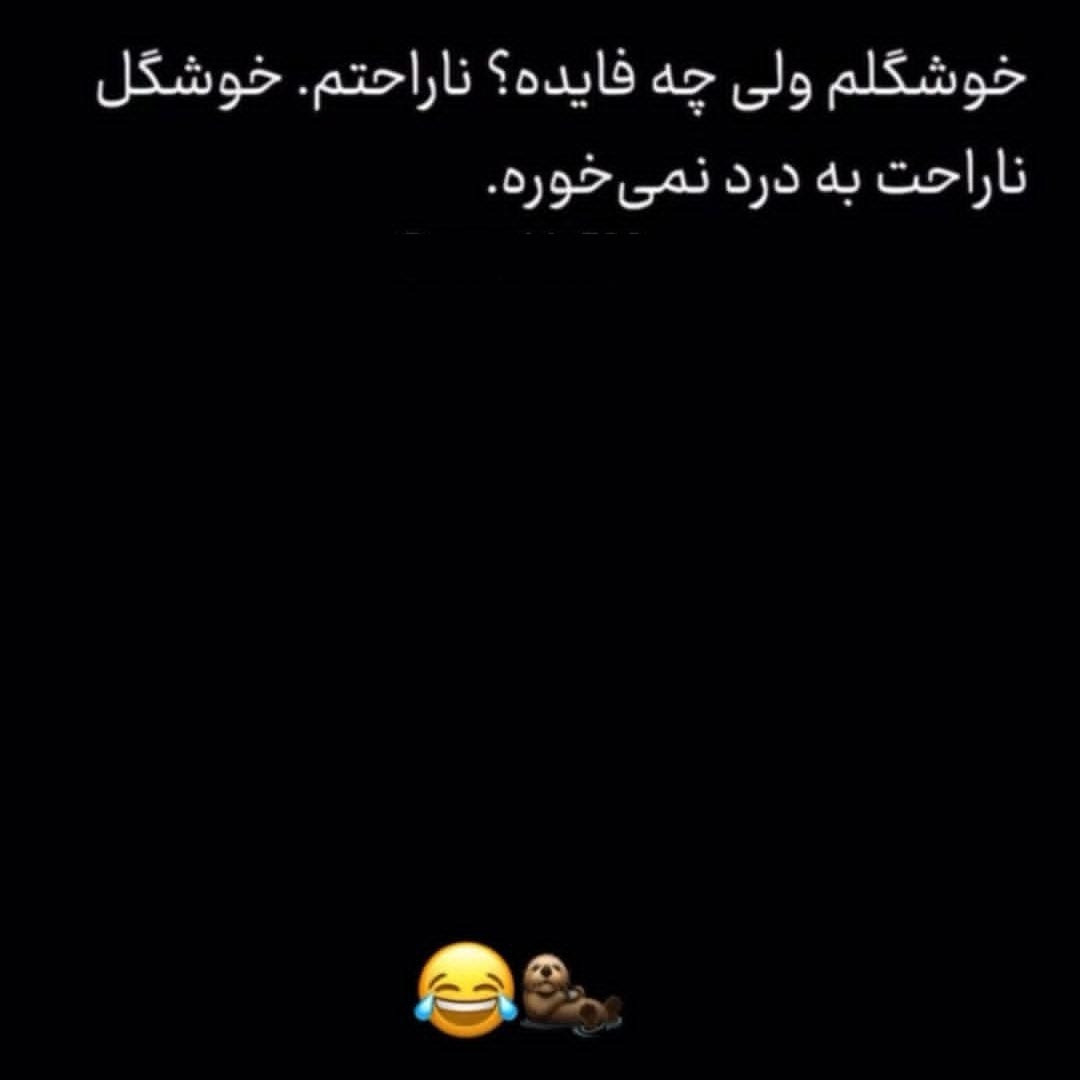 خوشگلم ولی چه فایده ؟ ناراحتم خوشگل ناراحت به درد نمی خوره