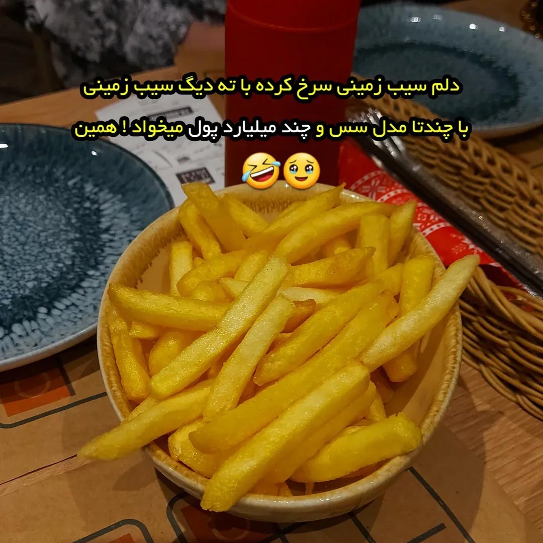 دلم سیب زمینی سرخ کرده با ته دیگ