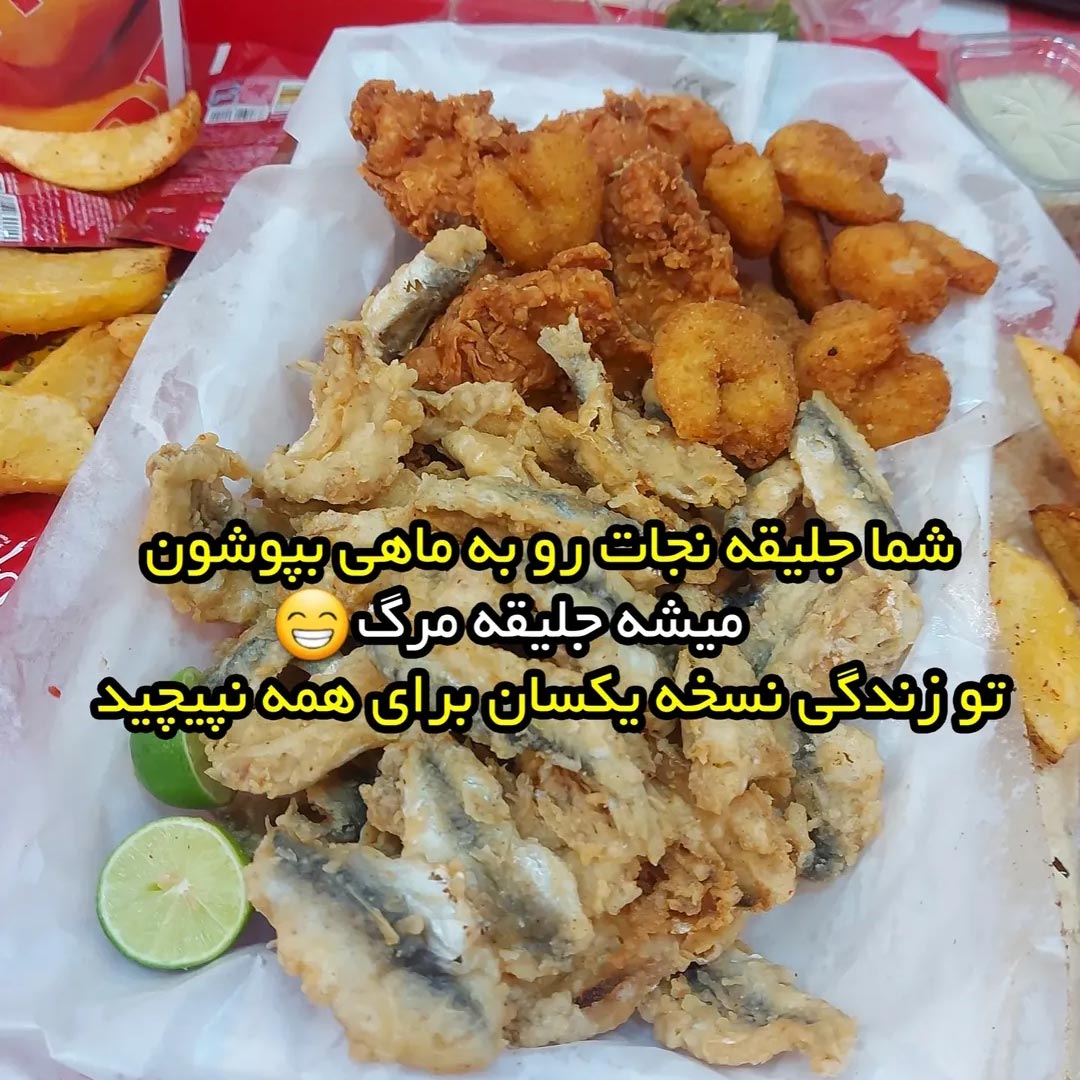 شما جلیقه نجات رو به ماهی بپوشون میشه جلیقه مرگ