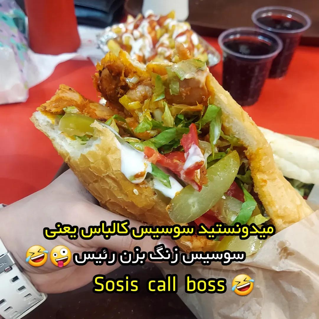 میدونستید سوسیس کالباس یعنی سوسیس زنگ بزن رئیس