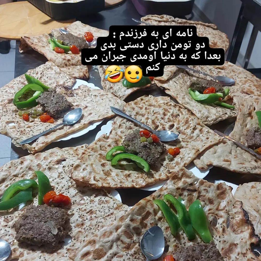 نامه ای به فرزندم دو تومن داری دستی بدی بعدا که به دنیا اومدی جبران میکنم
