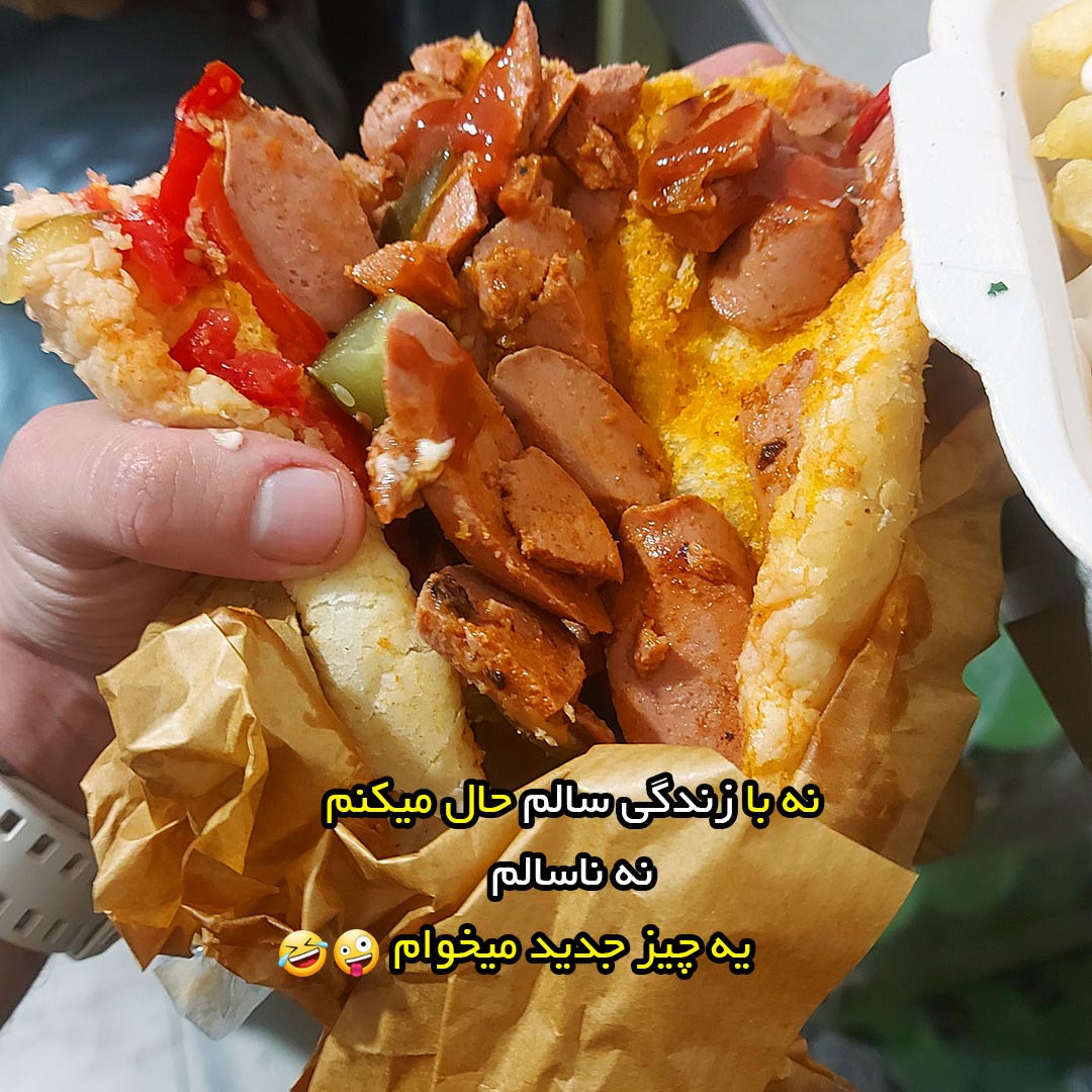 نه با زندگی سالم حال میکنم نه ناسالم یه چیز جدید میخوام