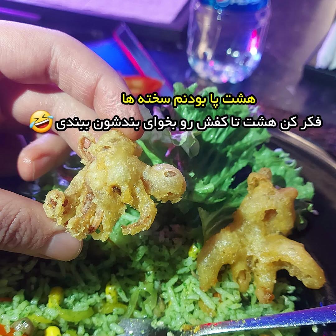 هشت پا بودنم سخته ها