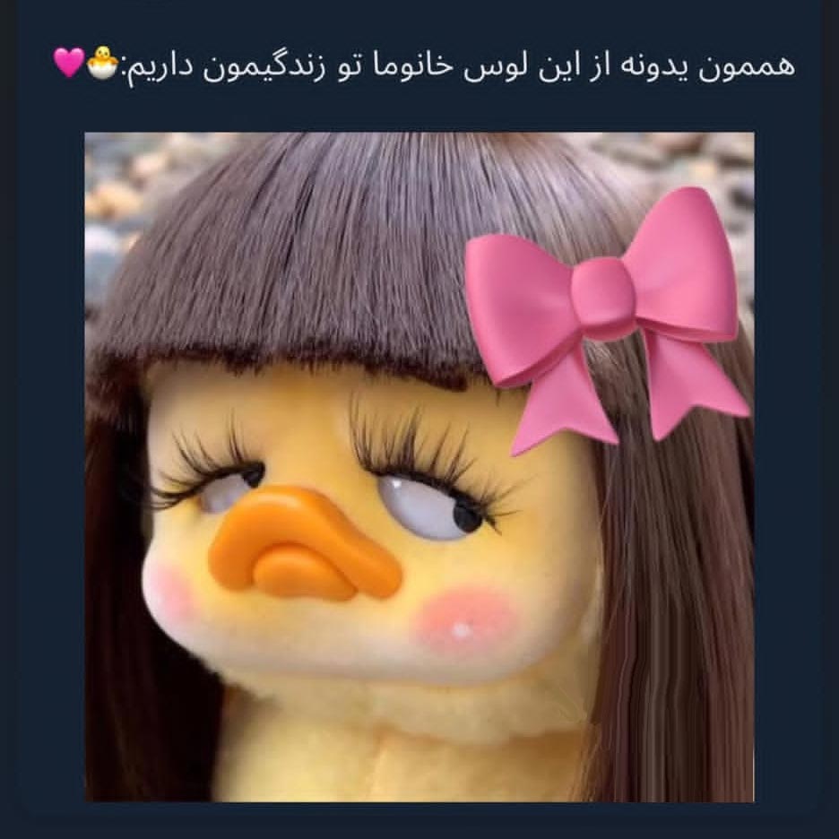 هممون یدونه از این لوس خانوما تو زندگیمون داریم