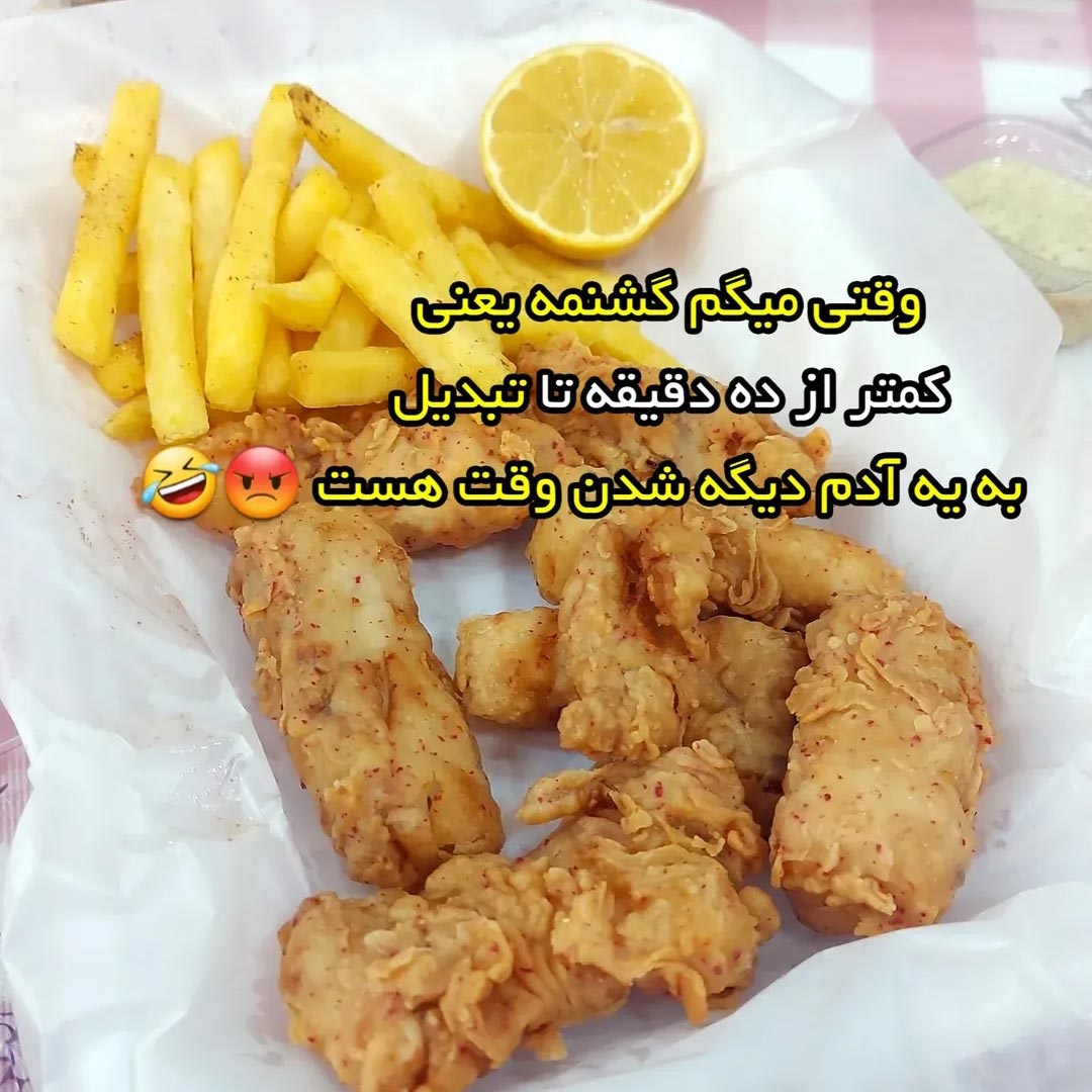 وقتی میگم گشنمه یعنی