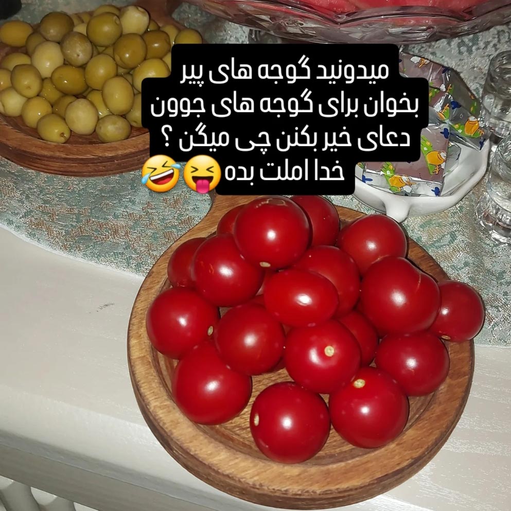 گوجه های پیر برای گوجه های جوان